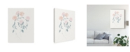 Trademark Global Wild Apple Portfolio Flowers on White VI Contemporary Canvas Art - 20" x 25"